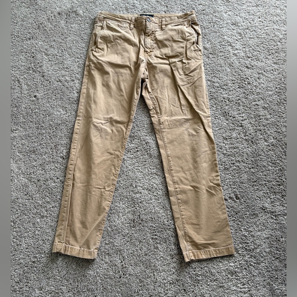 American Eagle Outfitters Tan Chinos Classic Straight-Leg